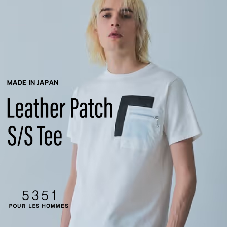 5351POUR LES HOMMES�i5351�v�[�� �I���j�̃V���b�v�j���[�X�u�㎿�f�ނŖ�����A��l�̈ꖇ�B�v