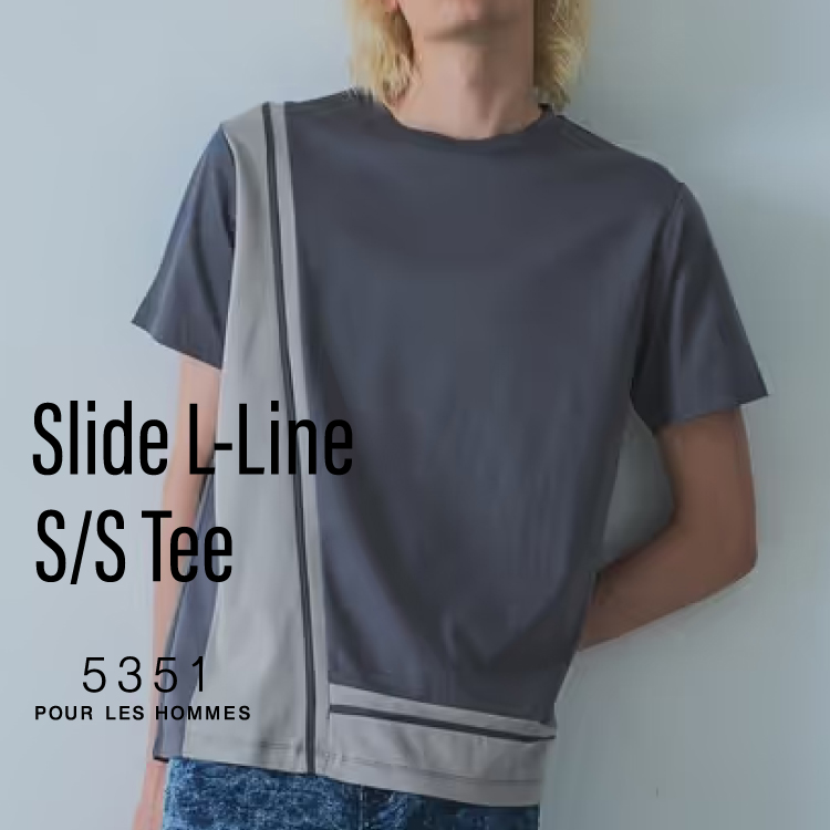 5351POUR LES HOMMES�i5351�v�[�� �I���j�̃V���b�v�j���[�X�u�A�V�����g���[���f����ꖇ�B�v