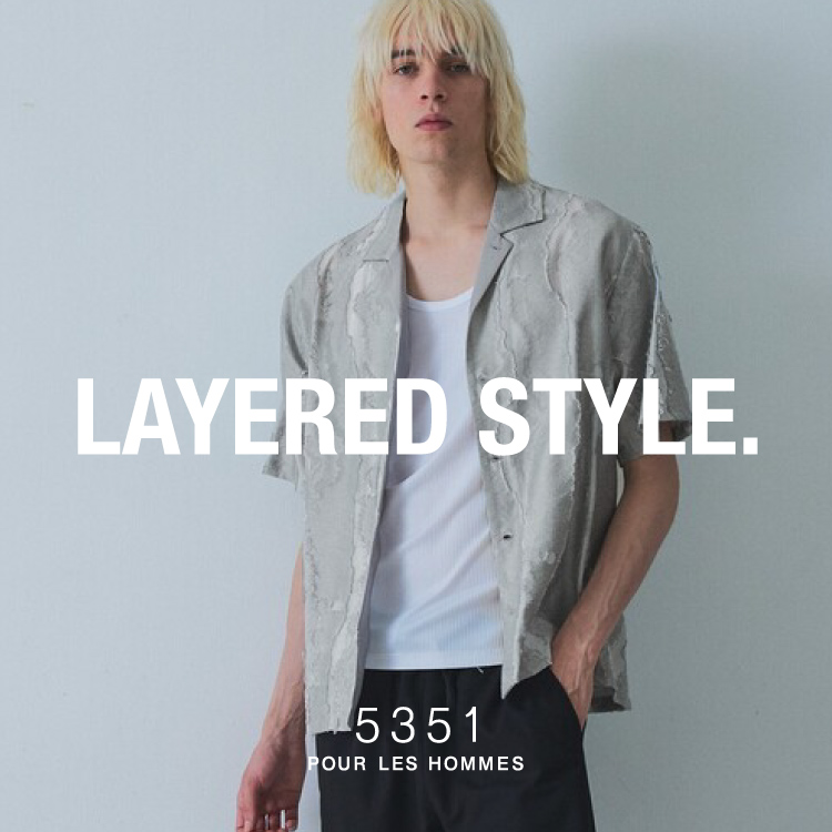 5351POUR LES HOMMES�i5351�v�[�� �I���j�̃V���b�v�j���[�X�u�d�˂邾���ŁA�������B �v