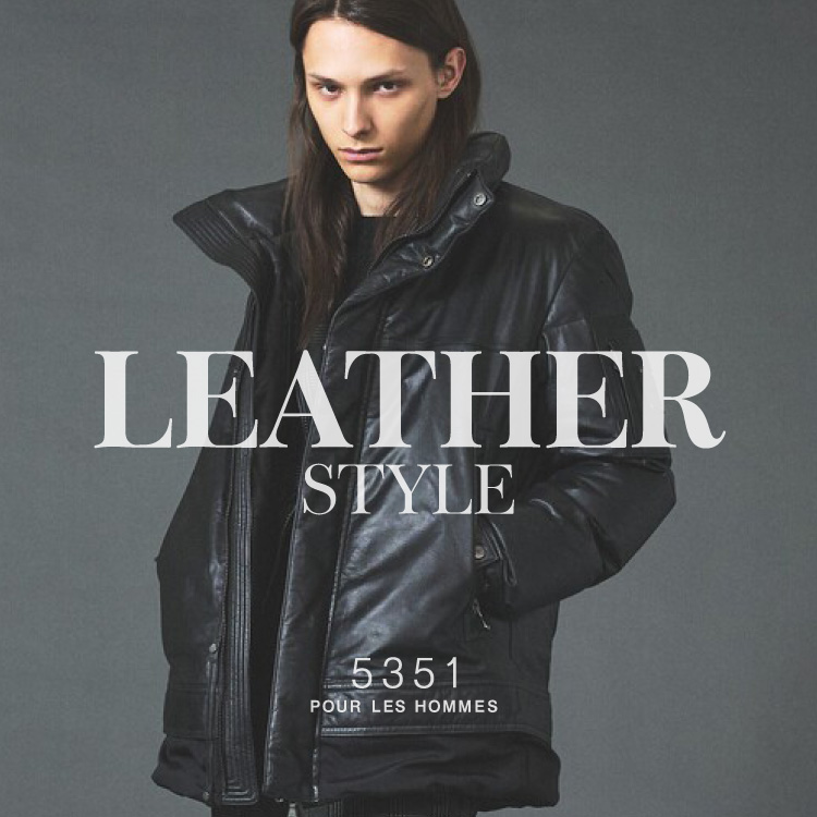 5351POUR LES HOMMES�i5351�v�[�� �I���j�̃V���b�v�j���[�X�u�H�ɉf����A���U�[�̑��݊��B �v