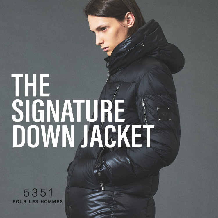 5351POUR LES HOMMES�i5351�v�[�� �I���j�̃V���b�v�j���[�X�u�~�̎�������I�������^ �_�E���W���P�b�g�v