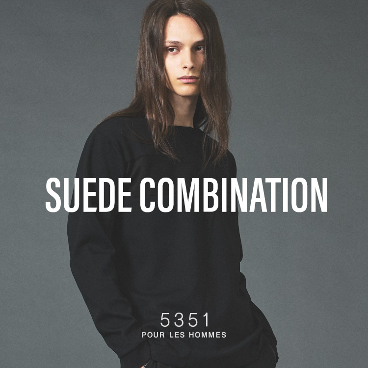 5351POUR LES HOMMES�i5351�v�[�� �I���j�̃V���b�v�j���[�X�u�ّf�ނ̃R���g���X�g�Ŗ�����A�V��X�G�[�hT�V���c�v