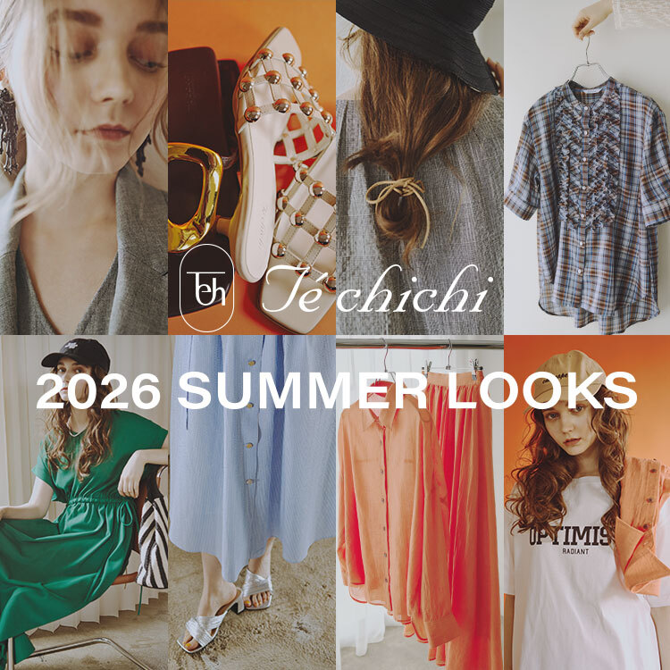 Te chichi�i�e�`�`�j�̃V���b�v�j���[�X�uTe chichi�y2026 SUMMER LOOKS�z�v