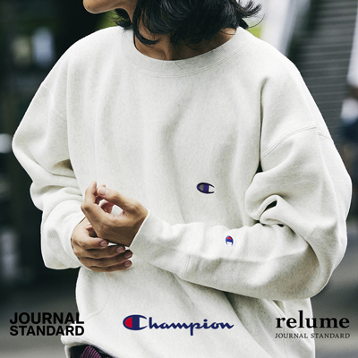 JOURNAL STANDARD 別注　Champion　リヴァースウィーブ