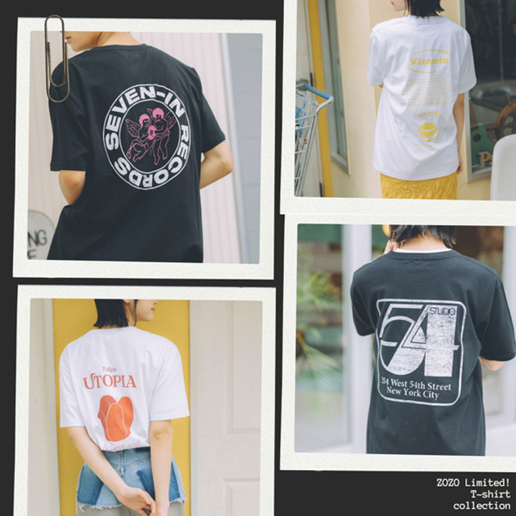 JOURNAL STANDARD｜ジャーナルスタンダードのトピックス「「ZOZO限定」Tシャツが大集結！」 ZOZOTOWN