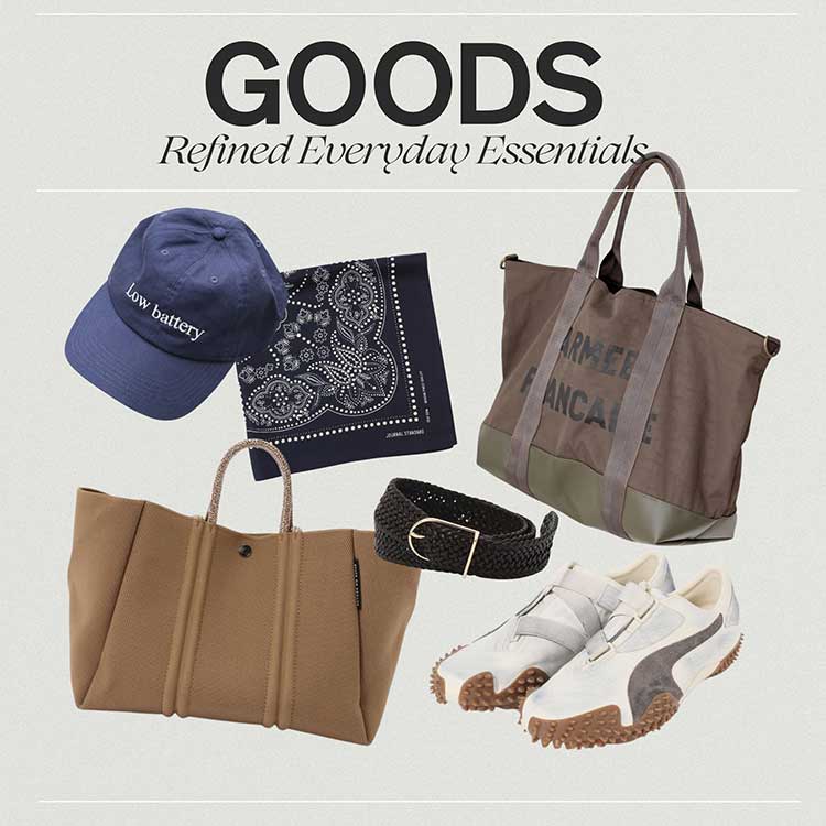 JOURNAL STANDARD�i�W���[�i���X�^���_�[�h�j�̃V���b�v�j���[�X�u������邾���ŏ{��B��l�̂��Ȃ�GOODS �v