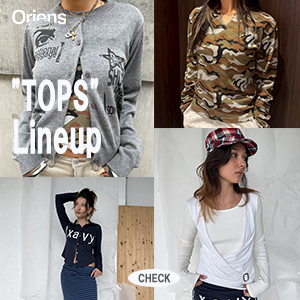 JOURNAL STANDARD�i�W���[�i���X�^���_�[�h�j�̃V���b�v�j���[�X�u�yOriens�z"TOPS" Lineup�v