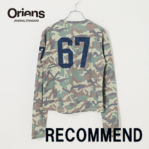 JOURNAL STANDARD�i�W���[�i���X�^���_�[�h�j�̃V���b�v�j���[�X�u�yOriens�zRECOMMEND "TOPS" �v