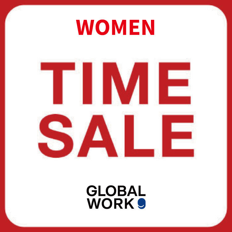 GLOBAL WORK�i�O���[�o�����[�N�j�̃V���b�v�j���[�X�u�_�{���X�^�[�g�^MAX70%OFF!!����������TIMESALE�J�Ò�!!�qWOMEN�r�v