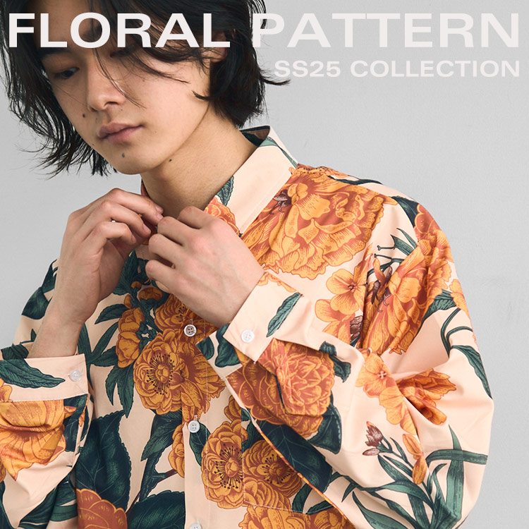 セール】sunflower pattern knit sweater / サンフラワー