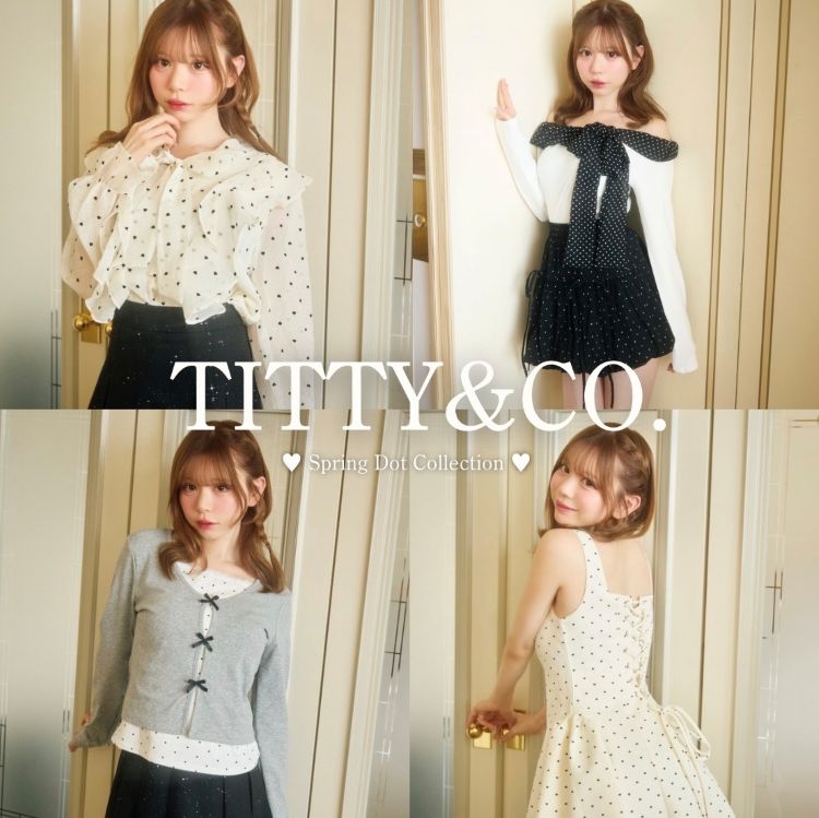 Auntie Rosa�i�A���e�B���[�U�j�̃V���b�v�j���[�X�u�yTITTY��CO.�zSpring Dot Collection���V��A�C�e���̔��I�v