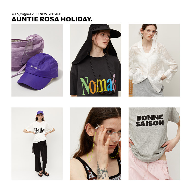 Auntie Rosa�i�A���e�B���[�U�j�̃V���b�v�j���[�X�u�yAUNTIEROSA HOLIDAY.�ztoday's new release�v