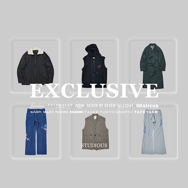 STUDIOUS MENS｜ステュディオス メンズのトピックス「【13ブランドとSTUDIOUSコラボレーション】」 - ZOZOTOWN