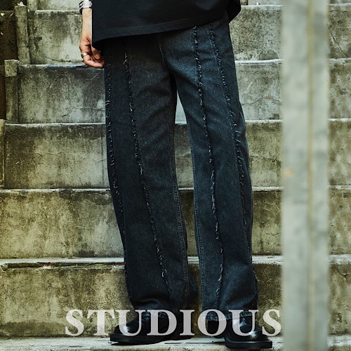 限定品】 STUDIOUS Jieda STUDIOUS USED WIDE WIDE FIT 新作商品通販