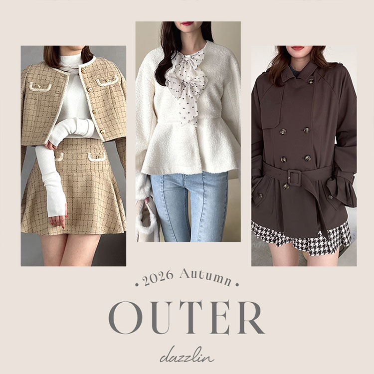 dazzlin�i�_�Y�����j�̃V���b�v�j���[�X�u�y 2026Autumn OUTER �z�v