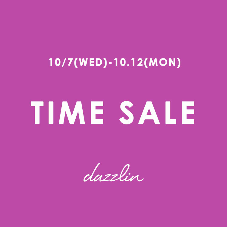dazzlin�i�_�Y�����j�̃V���b�v�j���[�X�u�y T I M E S A L E �z�v