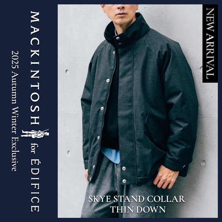 EDIFICE｜エディフィスのトピックス「【別注Mackintosh】新作