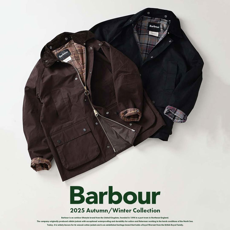 EDIFICE｜エディフィスのトピックス「『BARBOUR in EDIFICE』 2025 A/W