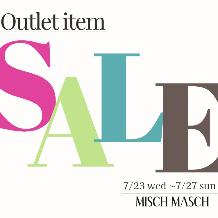 MISCH MASCHi~bV }bVj̃Vbvj[XuyԌzOUTLET TIMESALEv