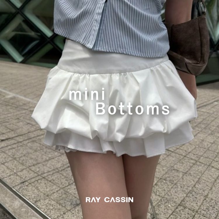 ざ*い様 【ホイップスカート】Ray Cassin ティアードバルーンミニスカー ティアードバルーンミニスカート / ホイップスカート（スカート）｜RAY