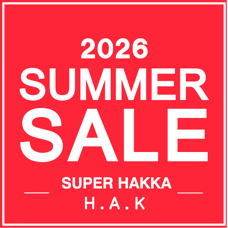 HAKKA�i�n�b�J�j�̃V���b�v�j���[�X�u�ySUPER HAKKA�z�yH.A.K�z�T�}�[�Z�[���X�^�[�g��v