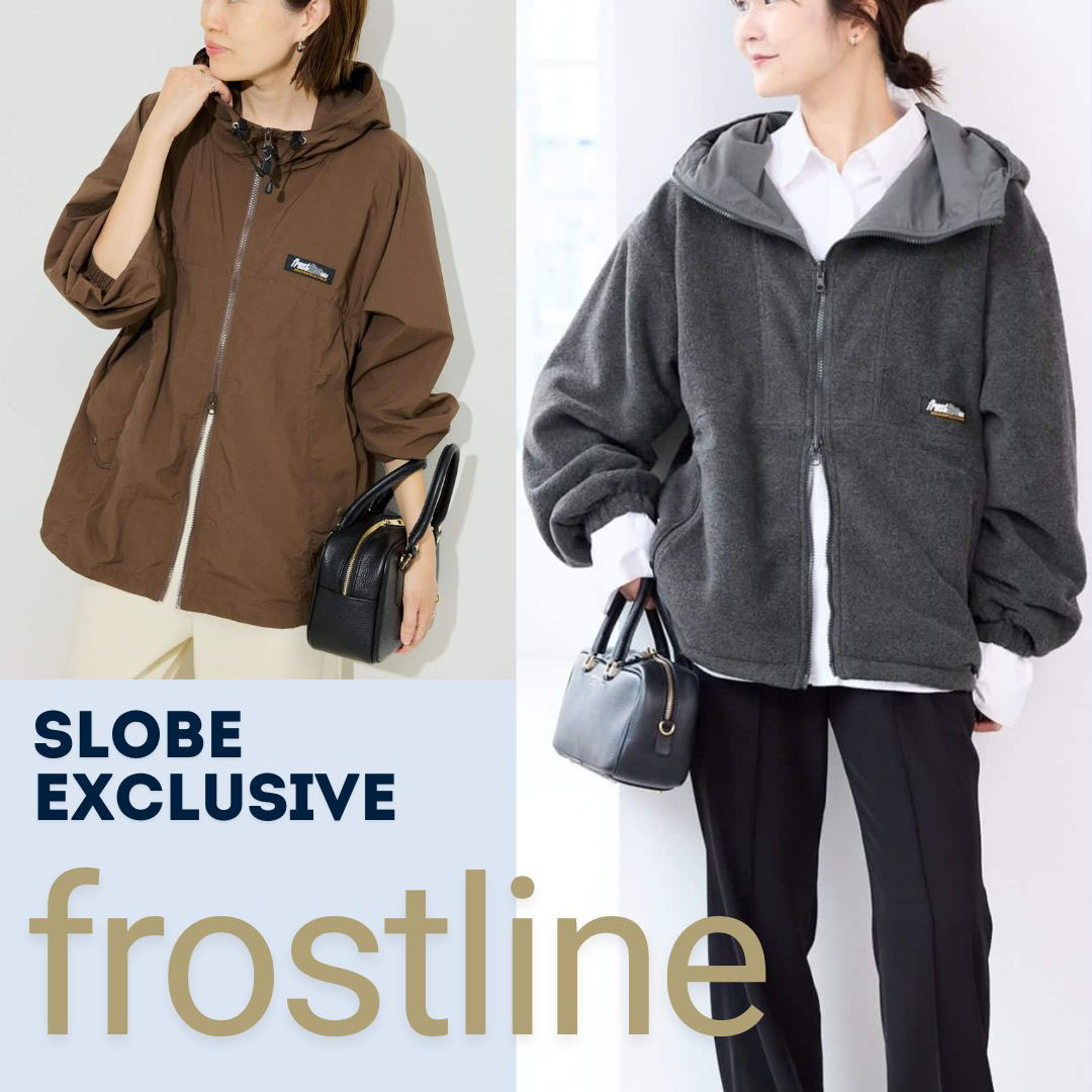IENA｜イエナのトピックス「frostline×SLOBE Exclusiveモデルの