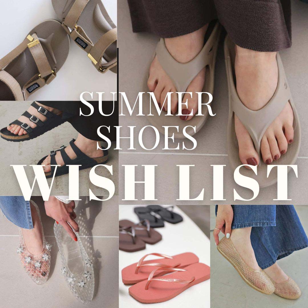 IENA�i�C�G�i�j�̃V���b�v�j���[�X�u����܂���H����ɂ���HSUMMER SHOES�ł��������y���ށI�v