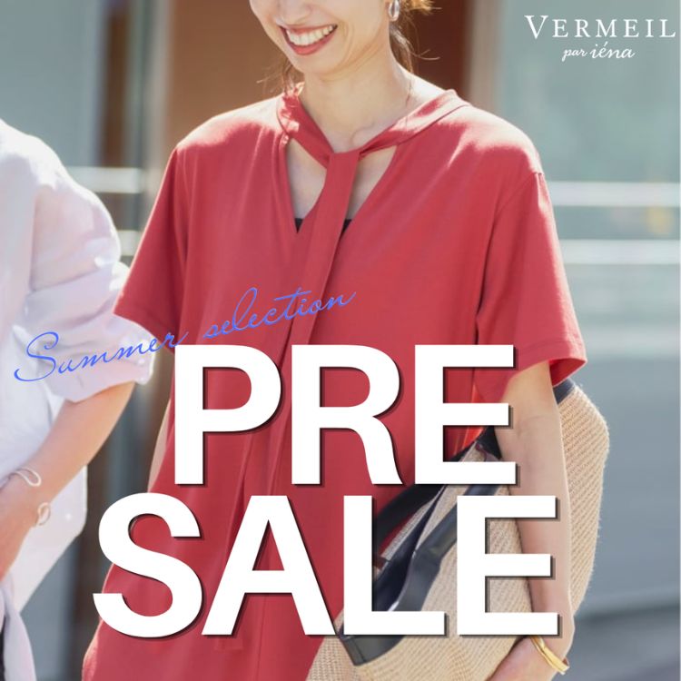 IENA�i�C�G�i�j�̃V���b�v�j���[�X�uPRESALE START�b�Ă��}����A���f���A�C�e���Z���N�V�����v
