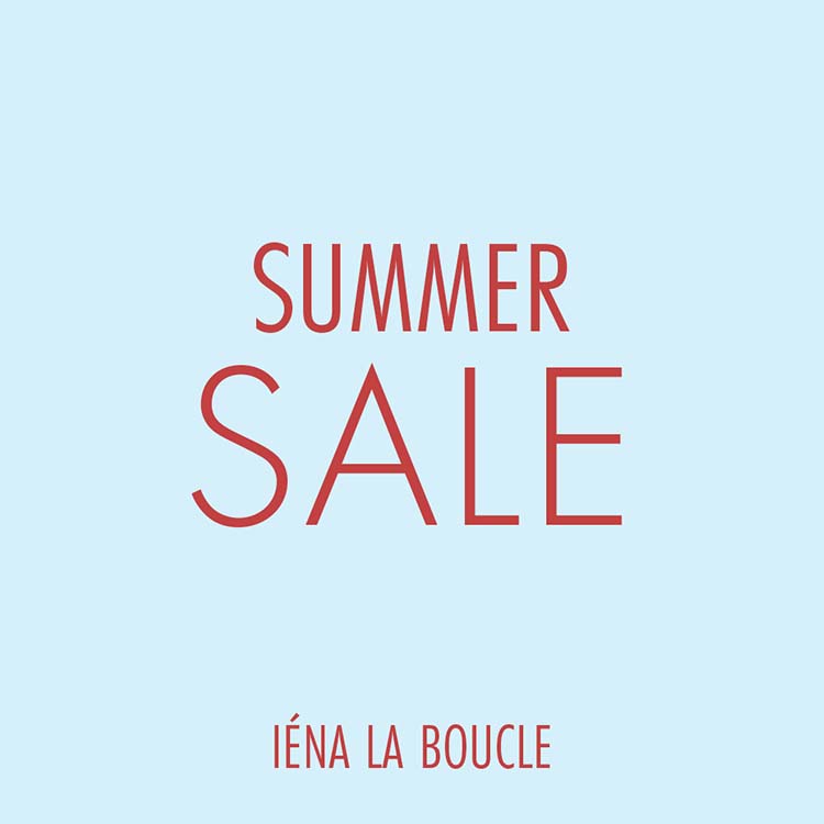 IENA�i�C�G�i�j�̃V���b�v�j���[�X�uLA BOUCLE�bSUMMER SALE�v
