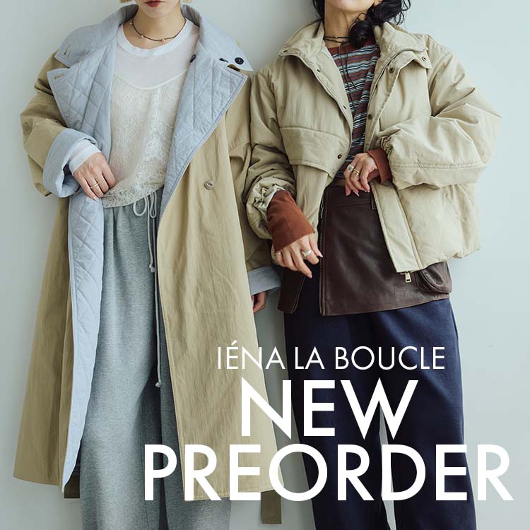 IENA�i�C�G�i�j�̃V���b�v�j���[�X�uLA BOUCLE�bNEW PREORDER�v