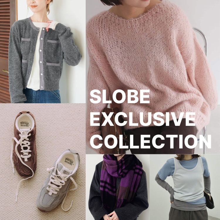 IENA�i�C�G�i�j�̃V���b�v�j���[�X�uSLOBE EXCLUSIVE COLLECTION �� �l�ƍ�������ʒ��A�C�e���v