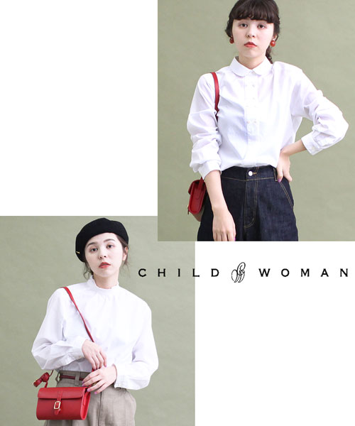 Dot Stripes Childwoman ドットアンドストライプス チャイルドウーマンのトピックス 無地 ストライプ W釦シャツ スタンドシャツ 再入荷 新柄のギンガムが登場です Zozotown