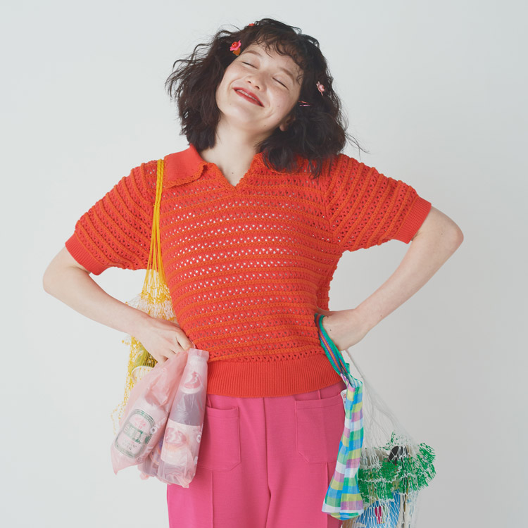 100%新品爆買い夏セール dot&stripes childwoman ♡ ワイドパンツ ワークパンツ/カーゴパンツ