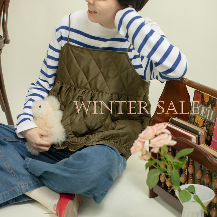 Dot��Stripes�@CHILDWOMAN�i�h�b�g�A���h�X�g���C�v�X�@�`���C���h�E�[�}���j�̃V���b�v�j���[�X�uWINTER SALE�v