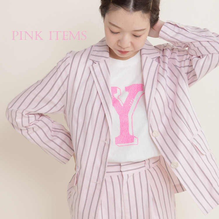 Dot��Stripes�@CHILDWOMAN�i�h�b�g�A���h�X�g���C�v�X�@�`���C���h�E�[�}���j�̃V���b�v�j���[�X�upink items�v