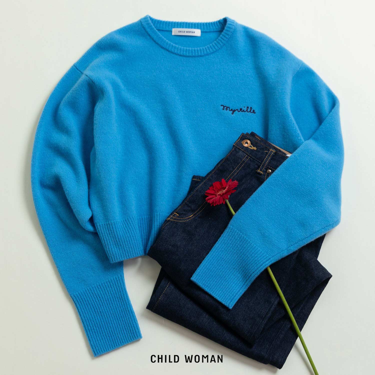 Dot&Stripes CHILDWOMAN - Dot&Stripes ニット Dot＆Stripes CHILDWOMAN｜ドットアンドストライプス チャイルド