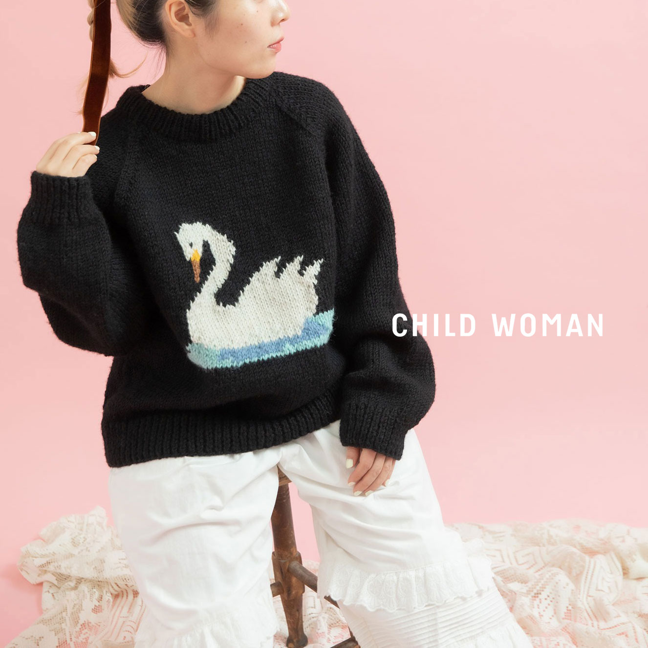 Dot&Stripes CHILDWOMAN - ニット Dot＆Stripes CHILDWOMAN｜ドットアンドストライプス チャイルド