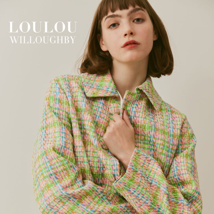 セール】【LOULOU WILLOUGHBY】ハートプリントワンピース（ワンピース