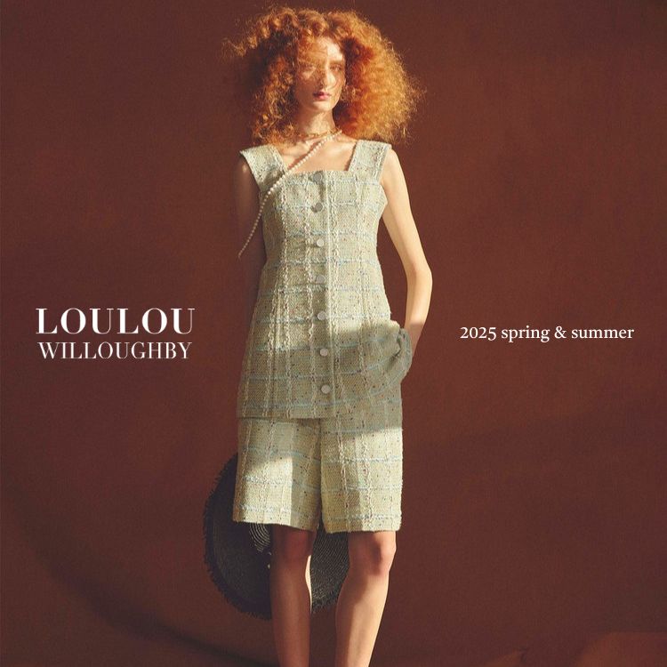 LOULOU WILLOUGHBY】クルーカーディガン（カーディガン/ボレロ