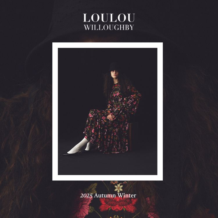 【LOULOU WILLOUGHBY】ハーフチューブラーリブニット LOULOU WILLOUGHBY】ハーフチューブラーリブニット|allureville