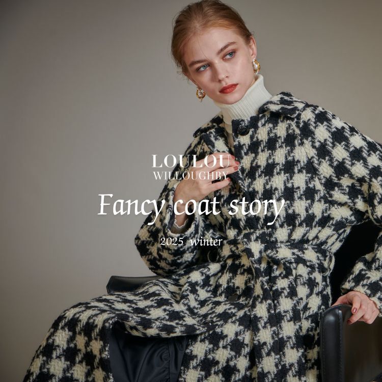 新品 タグ付き ¥74,800 ルルウィルビー シャンブレーギャバミドルコート LOULOU WILLOUGHBY】シャンブレーギャバミドルコート