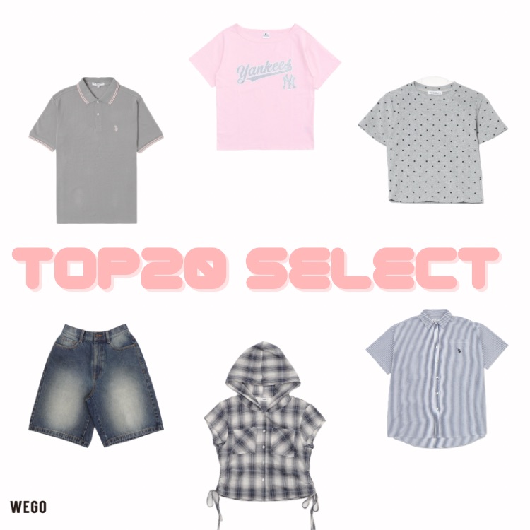 WEGOiEBS[j̃Vbvj[XuĂI7lCACeTOP20IIv