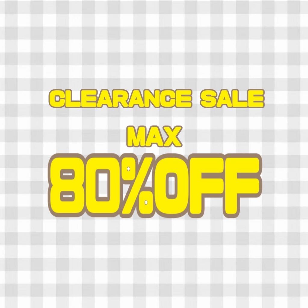 WEGO�i�E�B�S�[�j�̃V���b�v�j���[�X�u�sMAX80%OFF�t�N���A�����X�Z�[���v