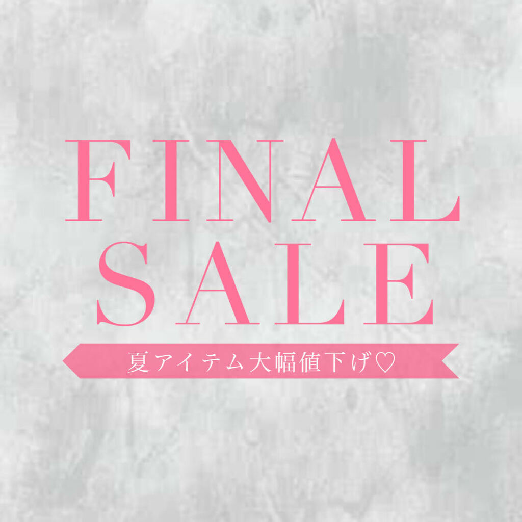 WEGO�i�E�B�S�[�j�̃V���b�v�j���[�X�uFINAL SALE���v