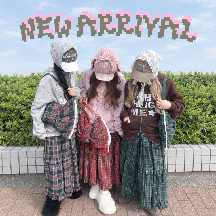 WEGO�i�E�B�S�[�j�̃V���b�v�j���[�X�u�sNEW ARRIVAL�t�J�W���A���K�[���[�̏H�~LOOK��v
