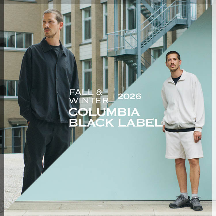 Columbia�i�R�����r�A�j�̃V���b�v�j���[�X�u2026 FALL��WINTER COLUMBIA BLACK LABEL�v
