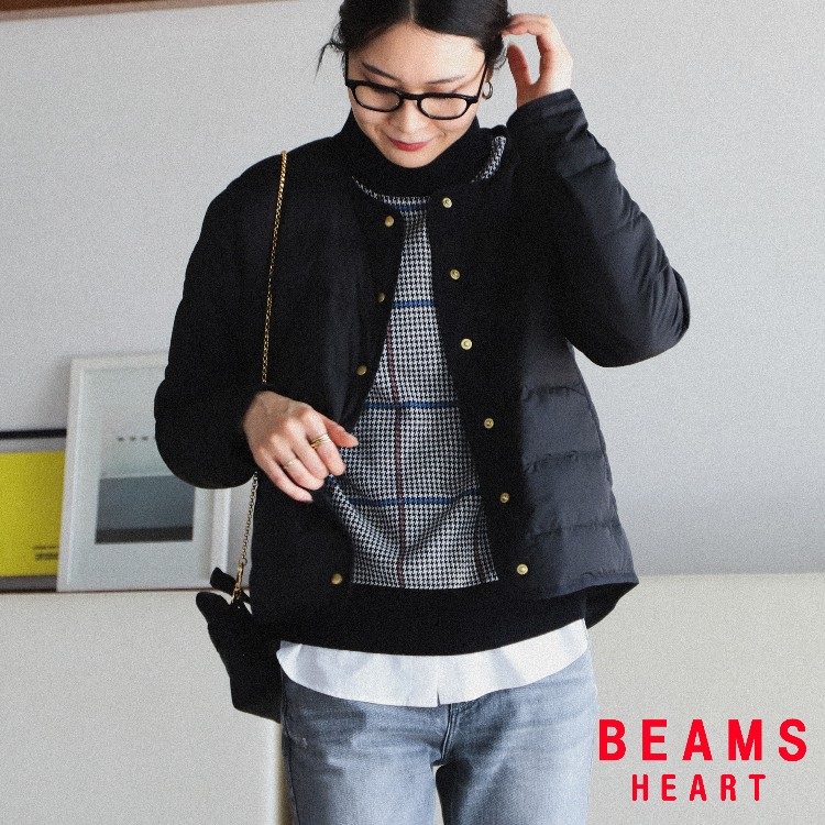 セール】BEAMS HEART / ボアベスト×キルティングブルゾン セット【セットアイテム】（ブルゾン）｜BEAMS HEART（ビームスハート）のファッション通販  - ZOZOTOWN