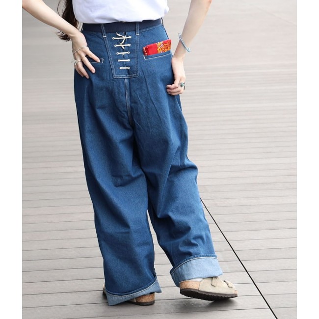 ビームスボーイ  別注ディッキーズ　ワイドダブルニーパンツ　30 新品未使用 BEAMS BOY（ビームス ボーイ）【別注】Dickies / ワイド