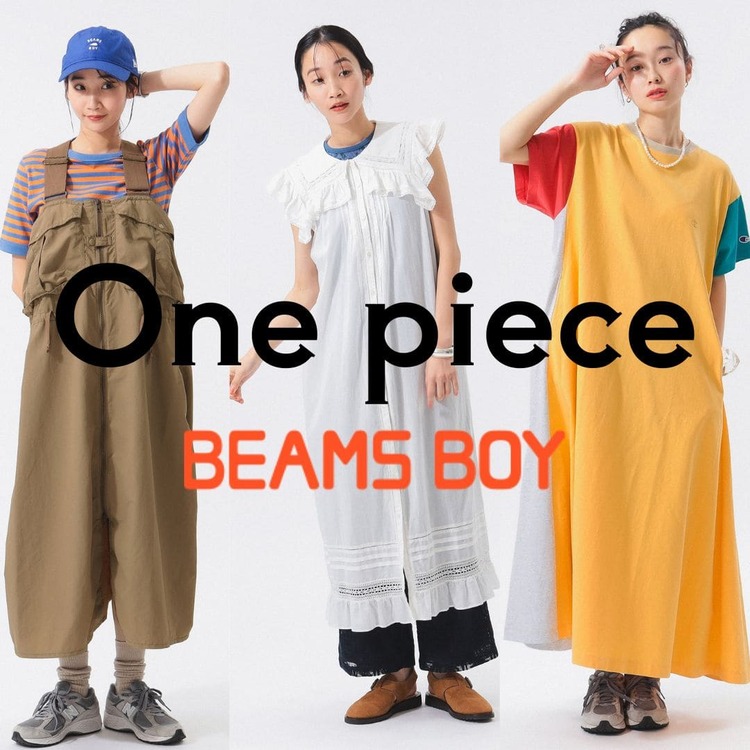 極美品 ビームス×Yarmo ヤーモ コットンシャツドレス ワンピース