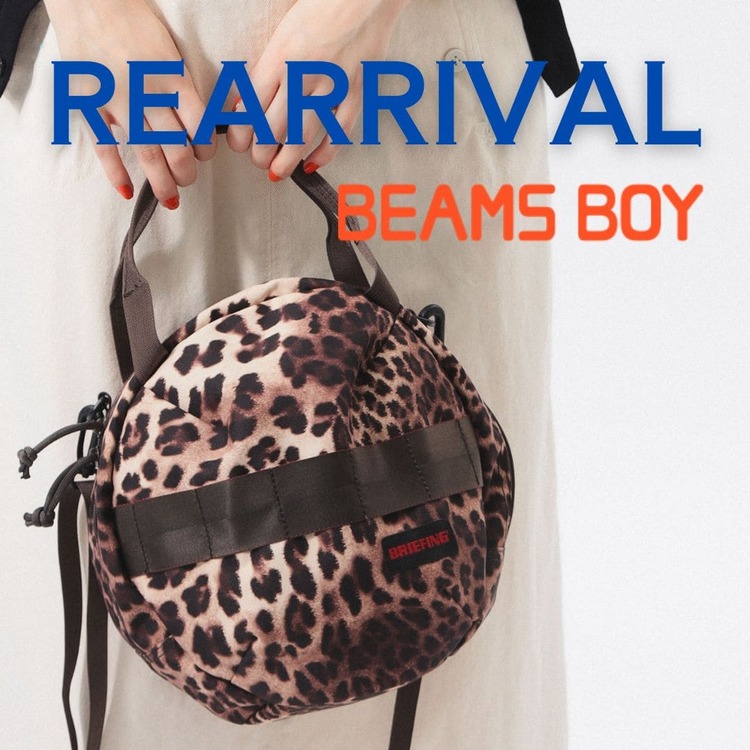 BEAMS WOMENir[XEBj̃Vbvj[Xu_Җ]̍ēׁI^BRIEFING×BEAMS BOY׎̃XyVACeIv